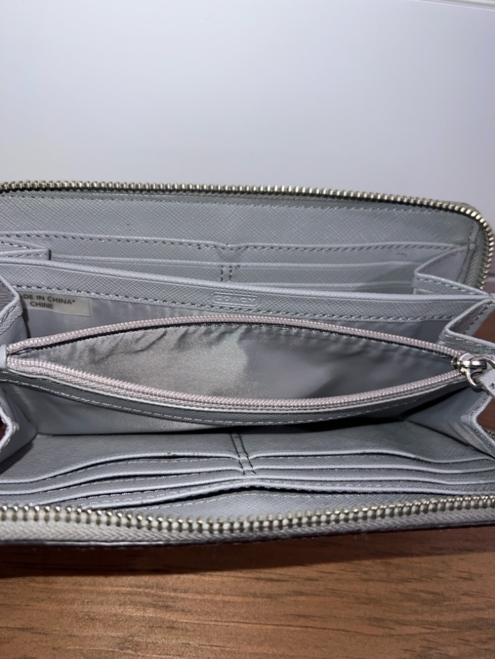 Coach Snake-Print Zip Wallet - Picture 7 of 16